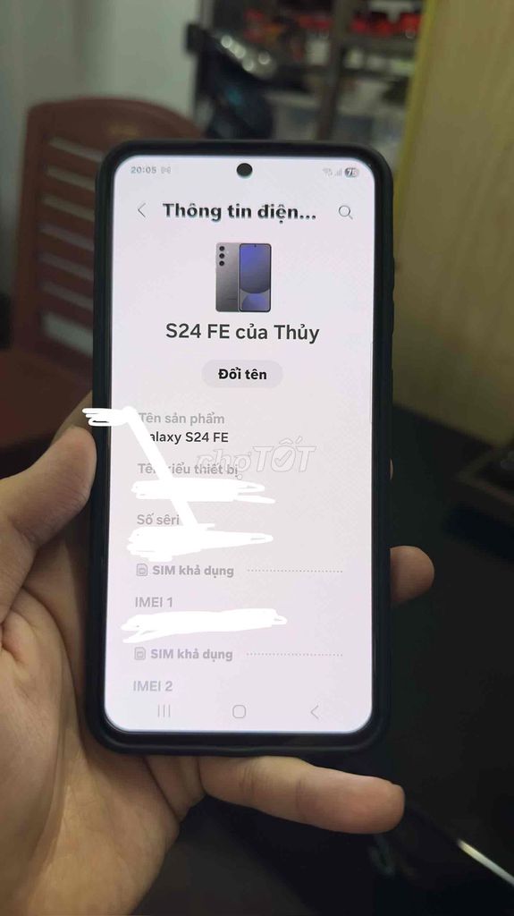càn bán gấp Samsung S24 FE 128GB Like new fullbox. Mua bán Điện thoại tại Quận Kiến An Hải Phòng được đăng bởi Phạm Hiếu hình 1