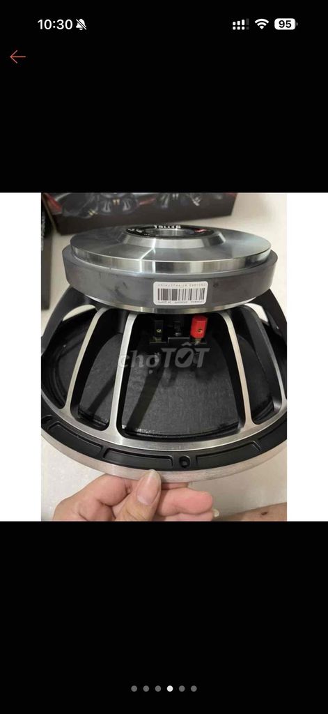 Loa bass JBL 12H16 30cm Đã sử dụng. Mua bán Tivi, Âm thanh tại Huyện Khoái Châu Hưng Yên được đăng bởi Hieu Hoang hình 1