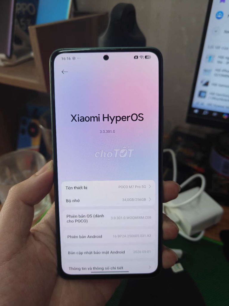 Xiaomi Poco M7 Pro 5G 8GB 256GB Xanh lá. Mua bán Điện thoại tại Quận Thanh Xuân Hà Nội được đăng bởi cửa hàng điện thoại giá rẻ hình 1