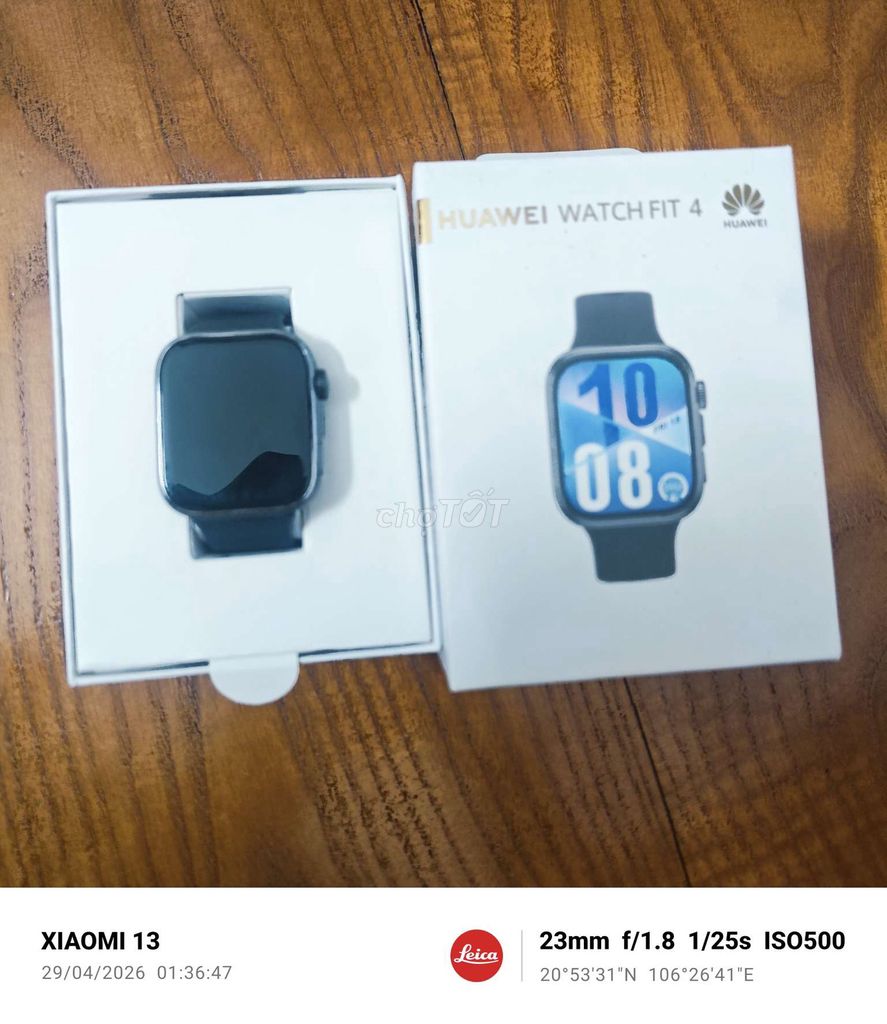 Huawei Watch Fit 4 Đen Như mới. Mua bán Thiết bị đeo thông minh tại Huyện Thanh Hà Hải Dương được đăng bởi Anh Đức hình 1