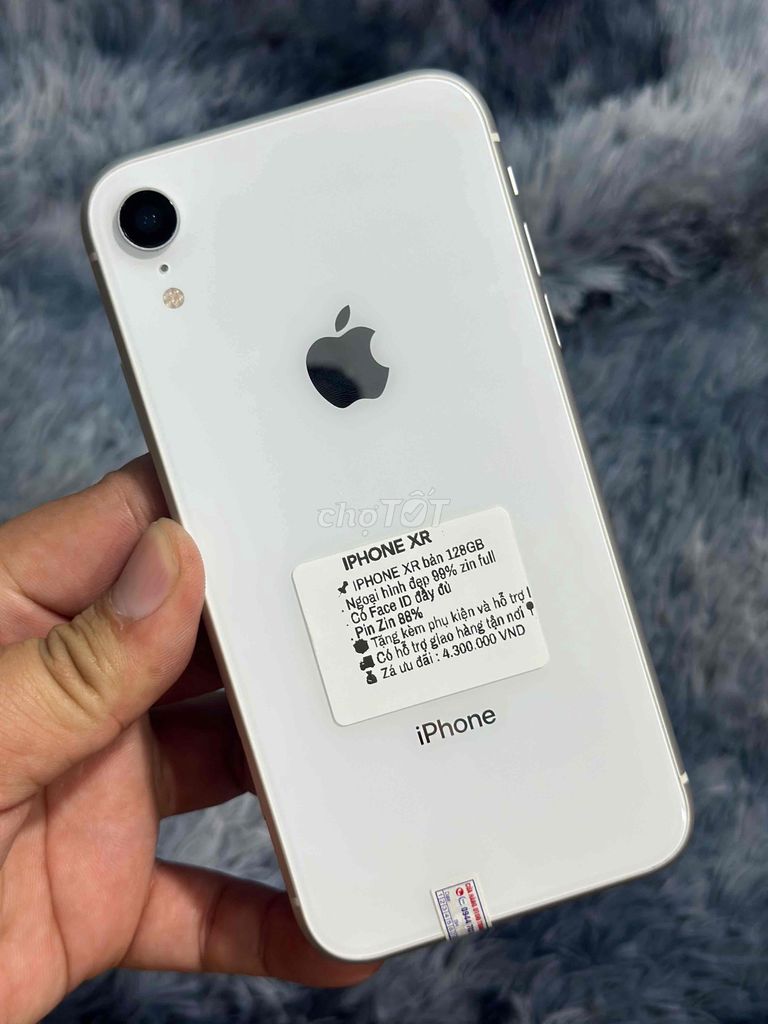 IPHONE XR bản 128GB zin đẹp 99%. Mua bán Điện thoại tại Huyện Trảng Bom Đồng Nai được đăng bởi Hồ Trung Hiếu hình 1