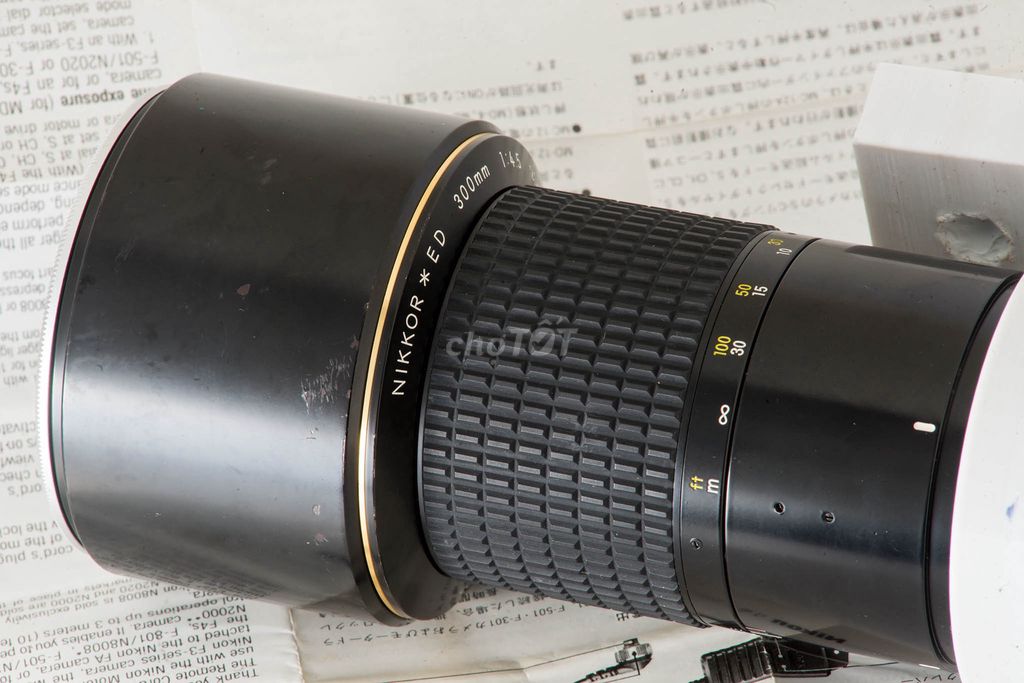 Ống kính Nikon 300mm f4.5 ED Đen. Mua bán Máy ảnh, Máy quay tại Quận Cầu Giấy Hà Nội được đăng bởi San Ống kính hình 1