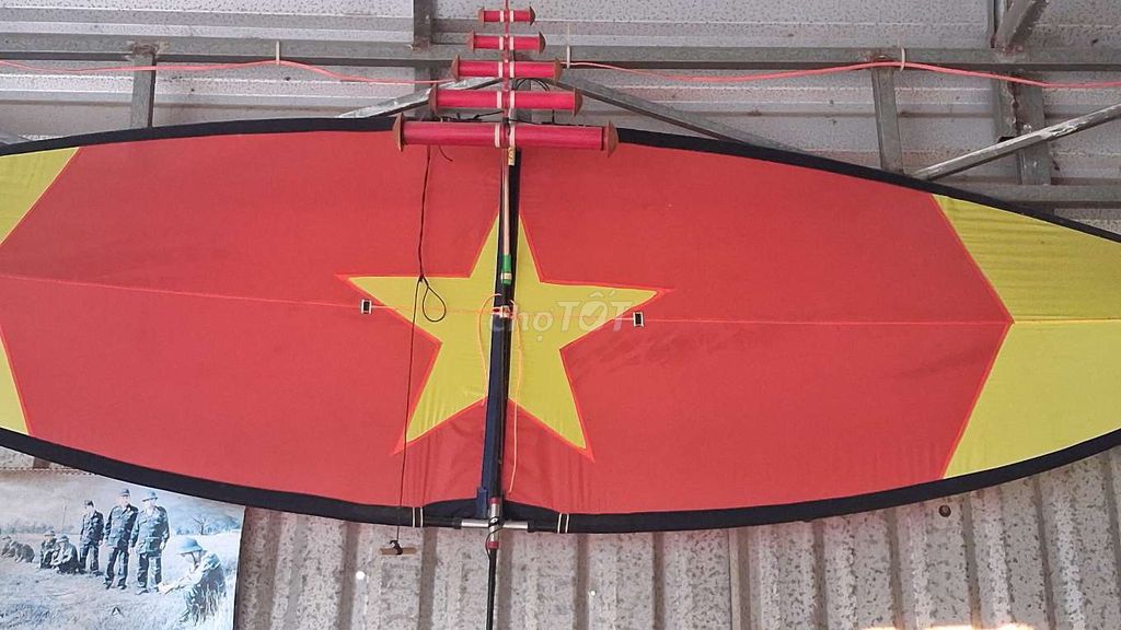 Diều sáo 2m8 Đỏ vàng. Mua bán Sở thích khác tại Thị xã Phú Mỹ Bà Rịa - Vũng Tàu được đăng bởi Trần Cương hình 1