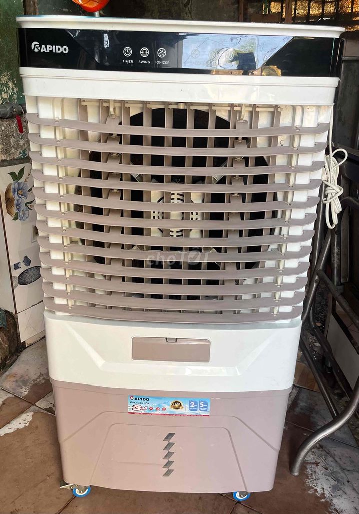 Quạt hơi nước Rapido Trắng Nâu. Mua bán Quạt tại Quận Gò Vấp Tp Hồ Chí Minh được đăng bởi Ha Quang hình 1