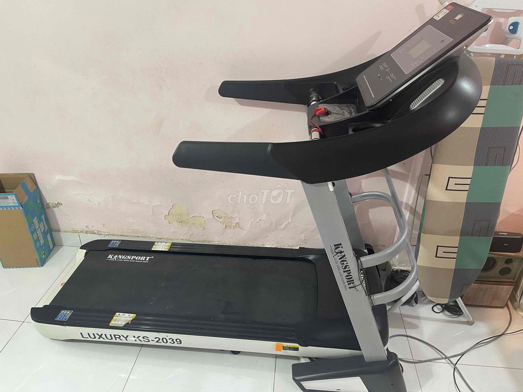 Máy chạy bộ Kingsport Luxury KS-2039 Đen. Mua bán Đồ thể thao, Dã ngoại tại Quận Bình Tân Tp Hồ Chí Minh được đăng bởi trần khôi việt hình 1