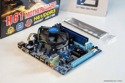 COMBO Mainboard H61 New + CPU + Ram 8G + Fan Zin. Mua bán Linh kiện (RAM, Card...) tại Quận 6 Tp Hồ Chí Minh được đăng bởi Vi Tính Quận 6