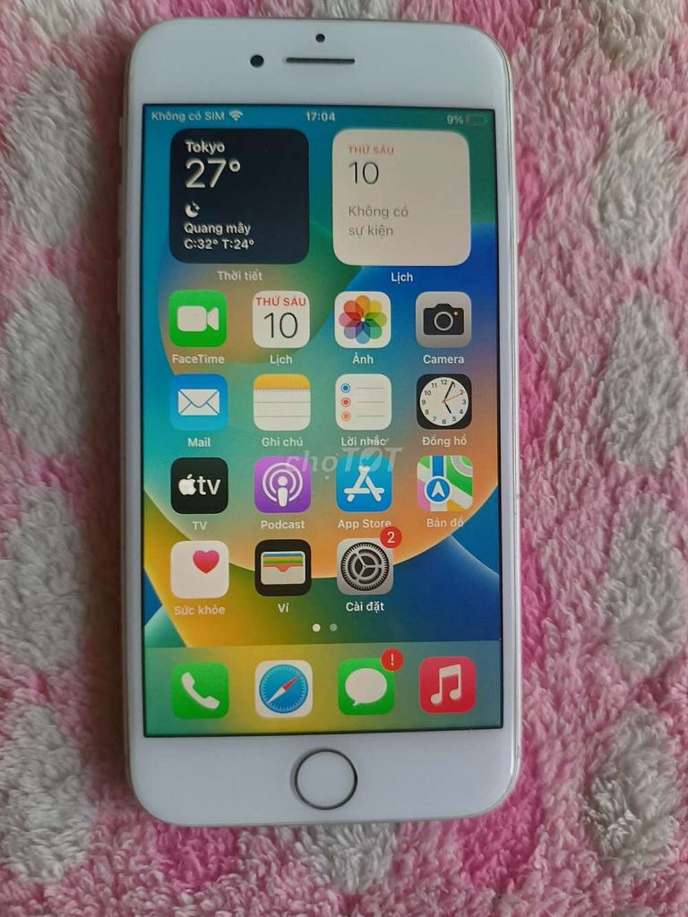 Apple iPhone 8 64GB Trắng Like New. Mua bán Điện thoại tại Quận Ninh Kiều Cần Thơ được đăng bởi muabandienthoai hình 1