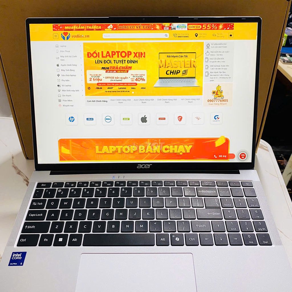 Acer Aspire Lite 16 Ai AL16-71P Ultra 5 16GB/512GB. Mua bán Laptop tại Quận Ninh Kiều Cần Thơ được đăng bởi Võ Diện hình 1