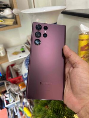 S22 Ultra 128GB đỏ đun việt 2 sim zin