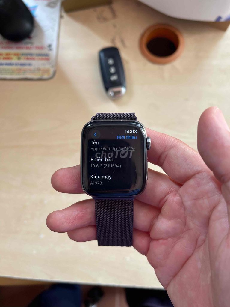 Apple Watch Sr4 44m. Mua bán Thiết bị đeo thông minh tại Thành phố Châu Đốc An Giang được đăng bởi Kiến Minh hình 1