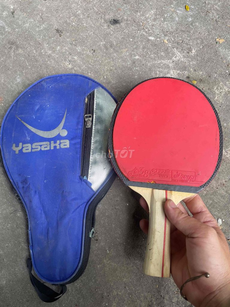 Vợt bóng bàn Yasaka Gỗ Cao su Đỏ Đen. Mua bán Đồ thể thao, Dã ngoại tại Quận Bình Thạnh Tp Hồ Chí Minh được đăng bởi NGUYỄN VĂN HÀO hình 1