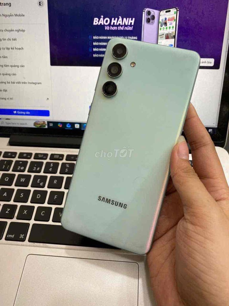 Samsung Galaxy M55 5G 12GB/256GB Xanh. Mua bán Điện thoại tại Quận 3 Tp Hồ Chí Minh được đăng bởi Tuấn Nguyễn hình 1