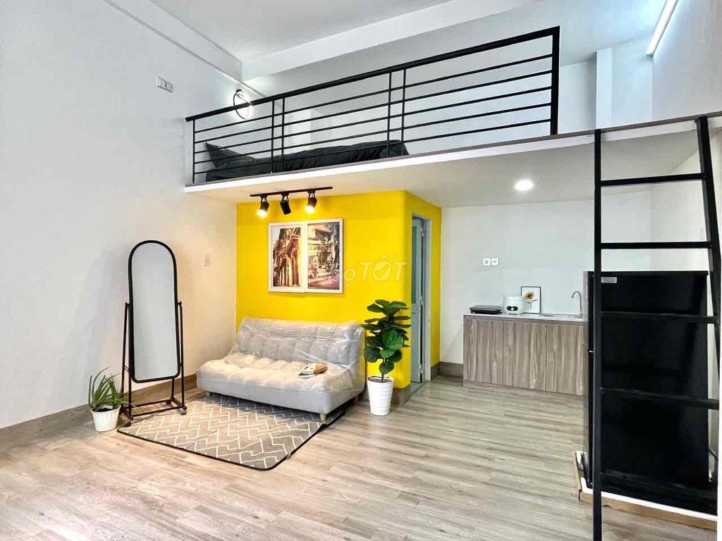 🔥 PHÒNG DUPLEX CỬA SỔ 30M2 FULL NỘI THẤT NGAY SÂN BAY