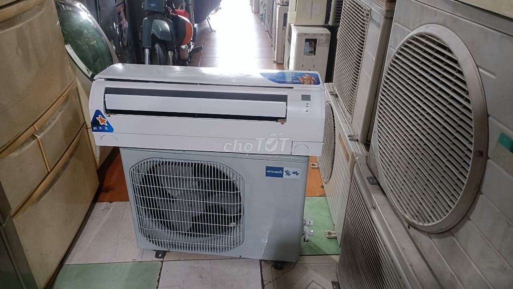 MÁY LẠNH MITSUBISHI NHẬT 1 HP ZIN 100 V