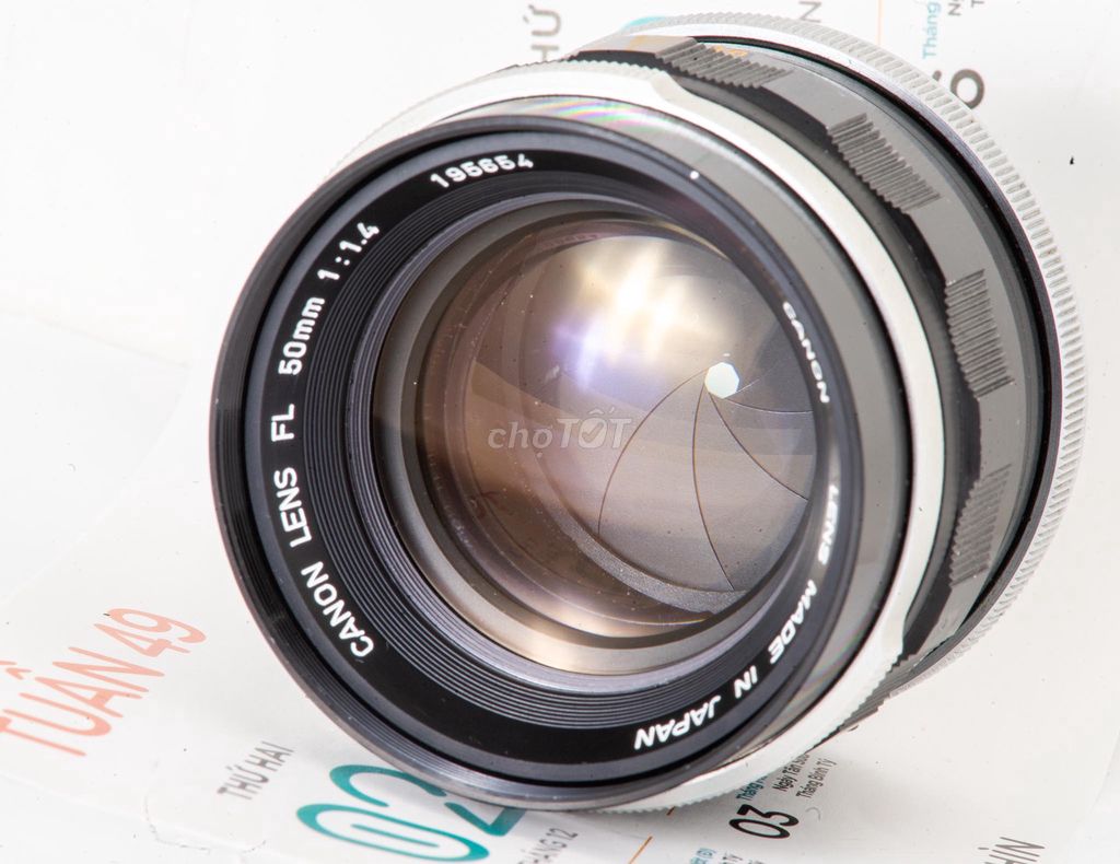Ống kính Canon FL 50mm f/1.4 FD. Mua bán Máy ảnh, Máy quay tại Quận Cầu Giấy Hà Nội được đăng bởi San Ống kính hình 1