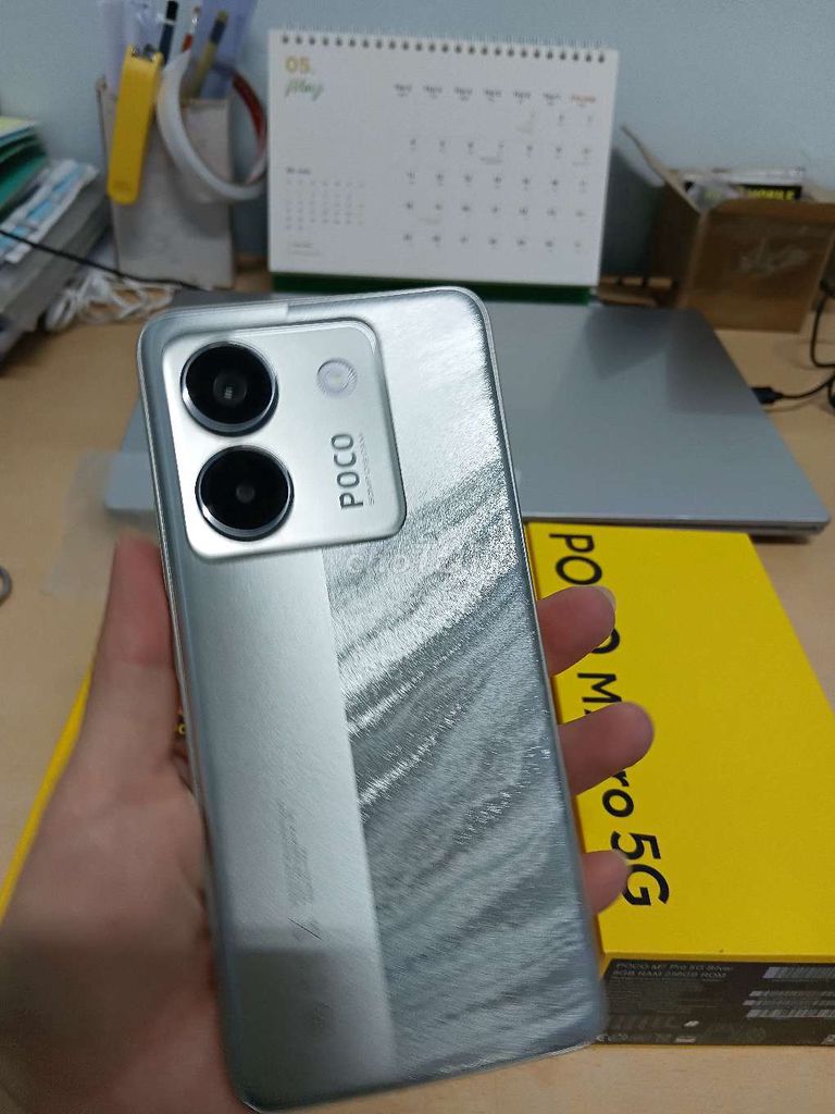 Poco M7 Pro 5G. Ram 8.256gb. Fullbox.. Mua bán Điện thoại tại Thành phố Thuận An Bình Dương được đăng bởi Võ Điệp hình 1