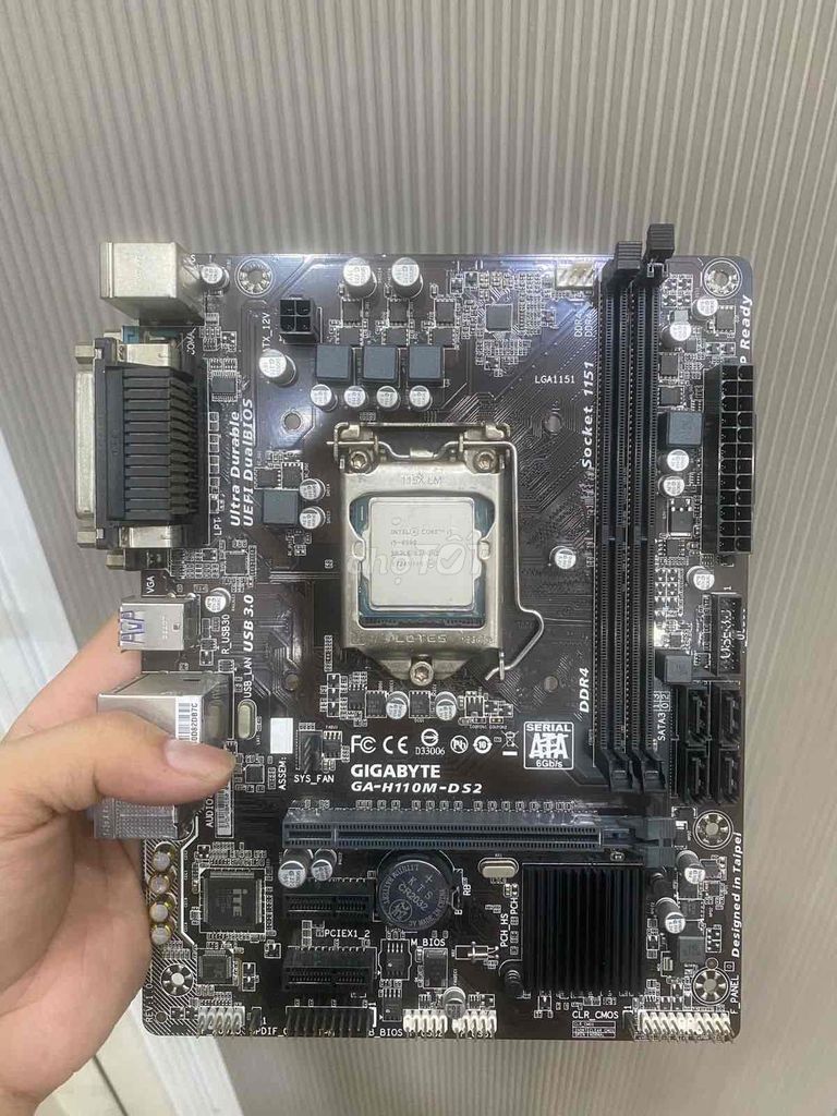 Combo linh kiện PC i5 6500 và main h110 giga. Mua bán Linh kiện (RAM, Card...) tại Quận Bình Thạnh Tp Hồ Chí Minh được đăng bởi Dũng PC hình 1