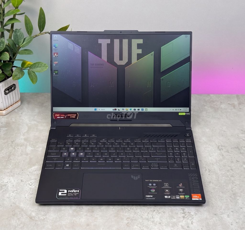 ASUS TUF R9 7940HS/16GB/512GB/4070 8G/15.6"144HZ. Mua bán Laptop tại Thành phố Thủ Đức Tp Hồ Chí Minh được đăng bởi NGÔ ĐỨC TUẤN hình 1