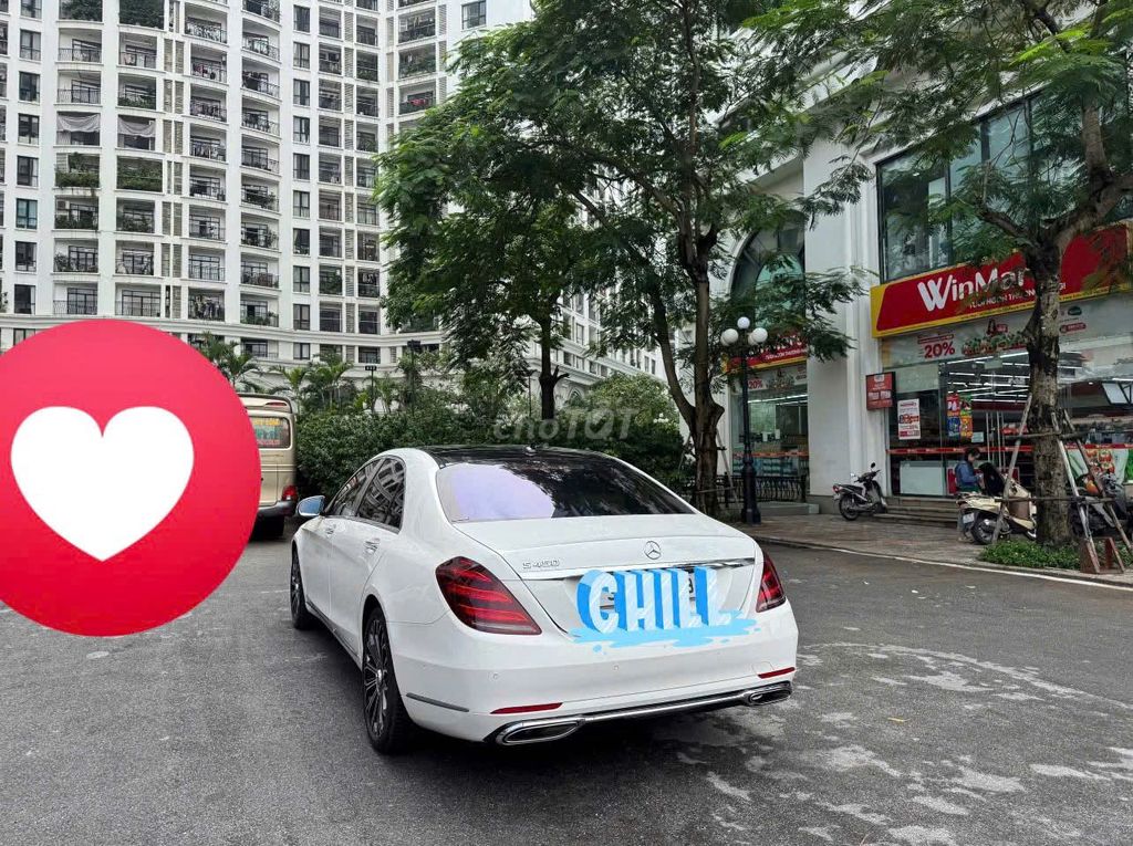 Bán xe Mercedes-Benz S450L 2017 màu trắng biển HN. Mua bán Ô tô tại Quận Ba Đình Hà Nội được đăng bởi Nguyễn Dũng hình 4