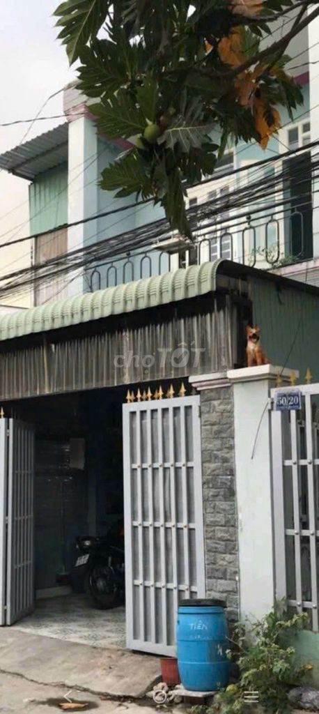nhà lầu trệt gồm 3 phòng ngủ bình chuẩn 