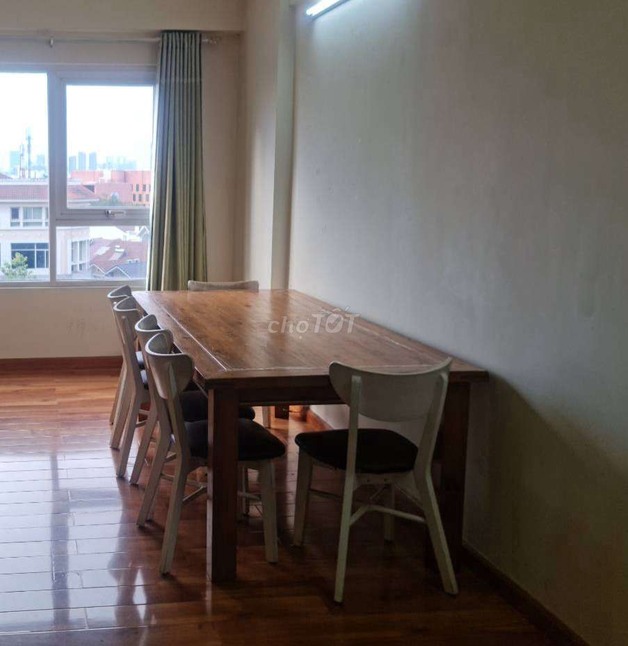 Bàn ăn Gỗ thông 100x200x75cm 6 ghế. Mua bán Bàn ghế tại Quận 7 Tp Hồ Chí Minh được đăng bởi Châu hình 1