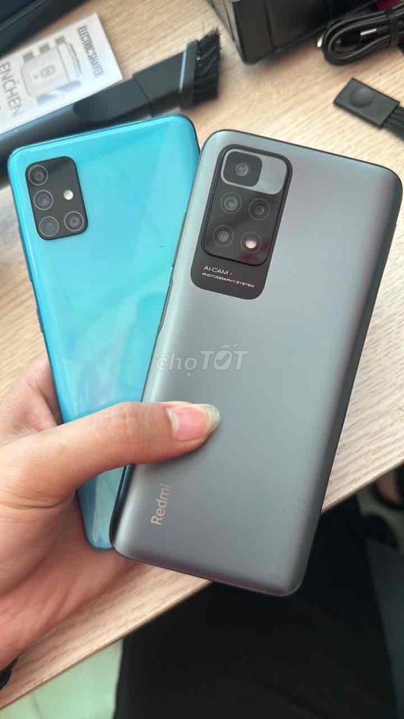 Samsung A51 Xanh và redmi 10 đen 1 cặp. Mua bán Điện thoại tại Quận Gò Vấp Tp Hồ Chí Minh được đăng bởi Siêu Nguyễn hình 1