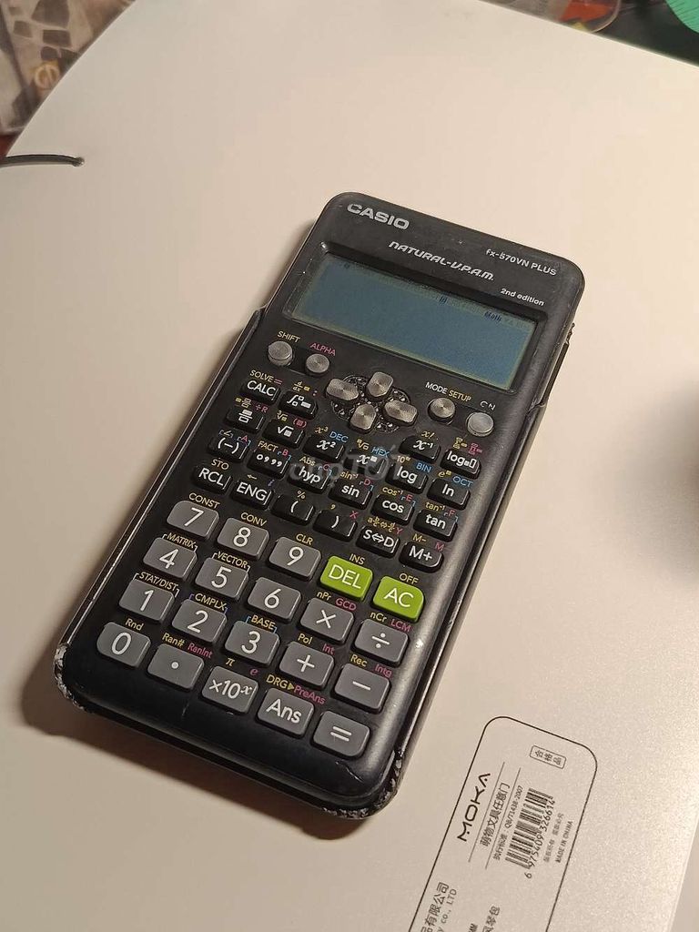 Máy tính Casio fx-570VN PLUS Đen. Mua bán Đồ dùng văn phòng tại Huyện Xuân Lộc Đồng Nai được đăng bởi Bìnhh Minhh hình 1