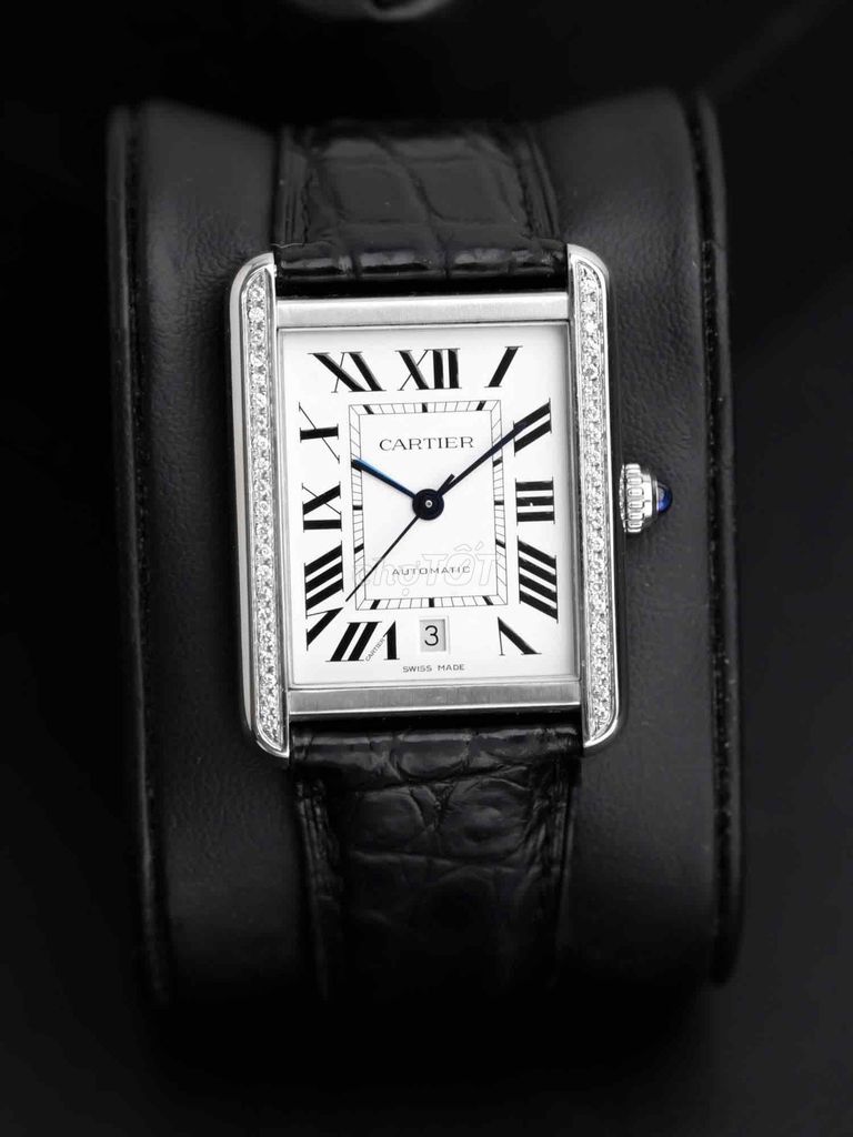Đồng hồ Cartier Tank Solo XL Nam size 31x41mm. Mua bán Đồng hồ tại Quận Hoàng Mai Hà Nội được đăng bởi Anh Tuấn hình 1