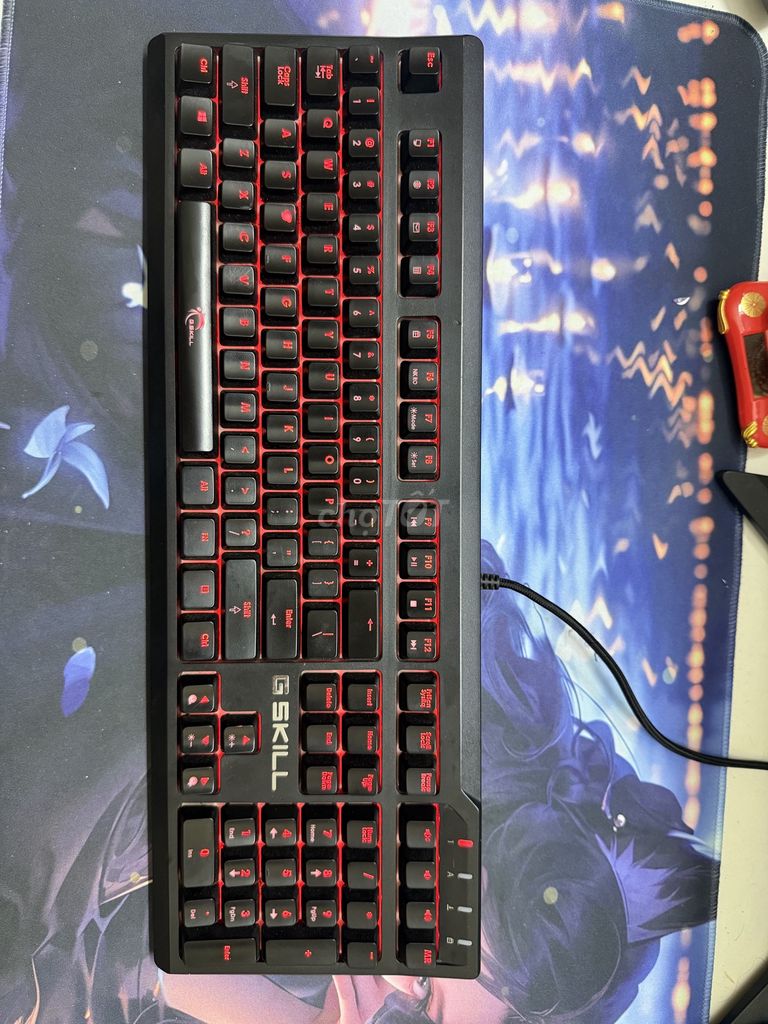 Bàn phím cơ G.SKILL KM570 MX Đen Đỏ. Mua bán Phụ kiện (Màn hình, Chuột...) tại Quận Cái Răng Cần Thơ được đăng bởi TPK hình 1