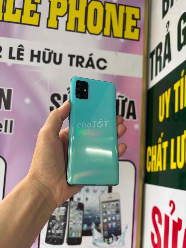 Samsung A51 6GB/128GB Xanh ngọc. Mua bán Điện thoại tại Quận Sơn Trà Đà Nẵng được đăng bởi Diễm Diễm hình 1