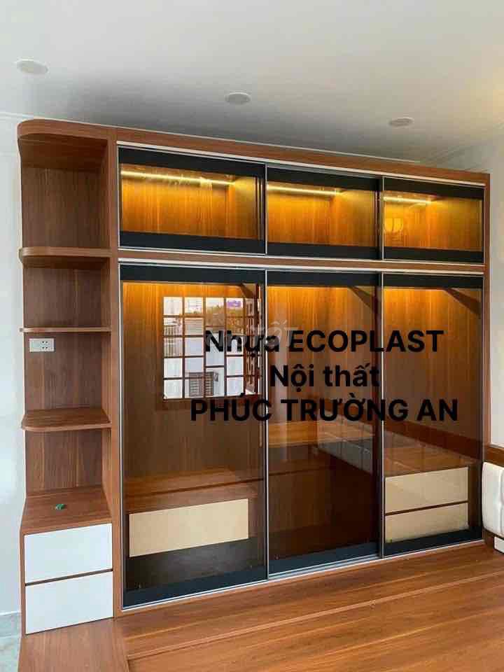 Tủ quần áo Nhựa ECOPLAST, Kính cường lực. Mua bán Tủ, kệ gia đình tại Quận Bình Tân Tp Hồ Chí Minh được đăng bởi Nội Thất Gia Đình hình 1