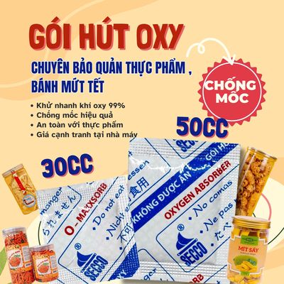 Bảo quản hiệu quả bánh mứt tết - gói hút Oxy 50cc. Mua bán Đồ ăn, thực phẩm và các loại khác tại Quận 12 Tp Hồ Chí Minh được đăng bởi Công Ty Hút Ẩm Thịnh Phong