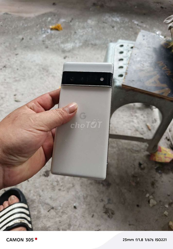 Google Pixel 6 Pro Trắng đã thấy màn oled ko vân. Mua bán Điện thoại tại Quận Bắc Từ Liêm Hà Nội được đăng bởi liemk hình 1