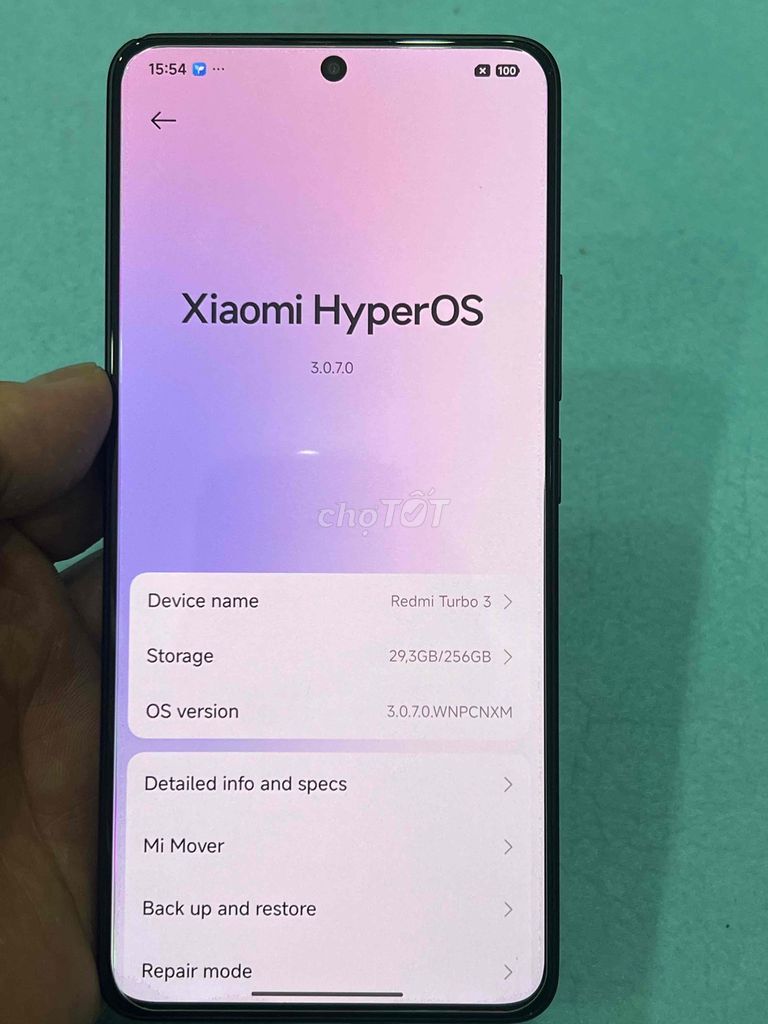 Xiaomi Redmi Turbo 3 12/256GB Đen. Mua bán Điện thoại tại Quận Hoàng Mai Hà Nội được đăng bởi Nguyennoi hình 1