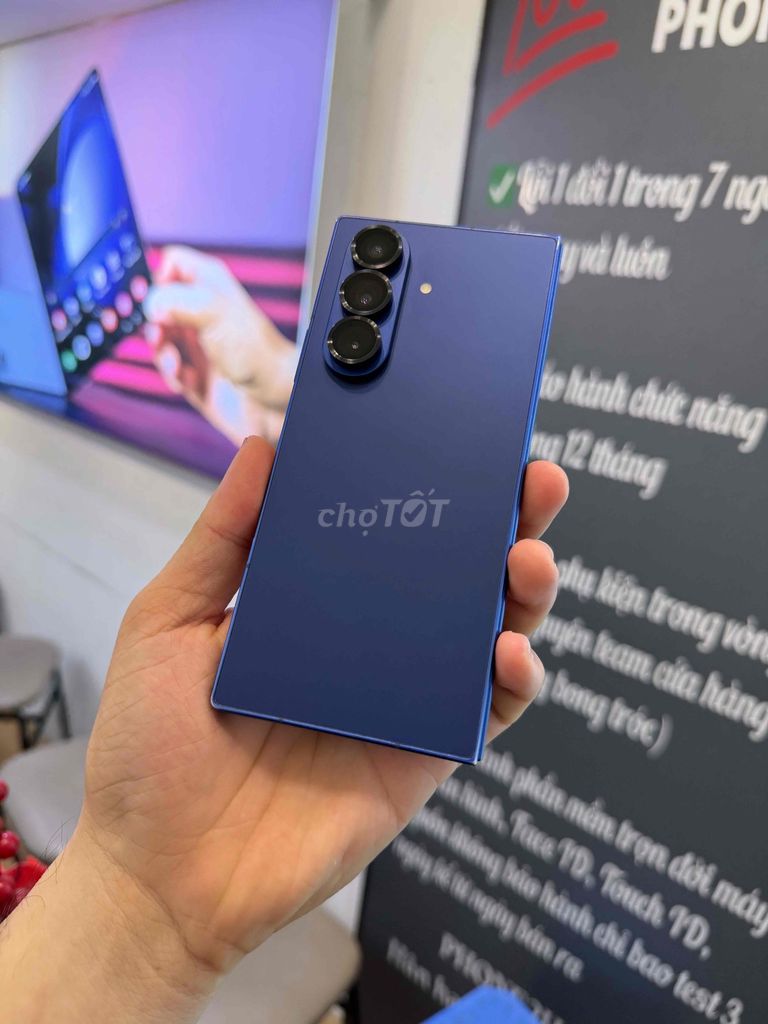 Samsung Fold7 256GB Xanh. Mua bán Điện thoại tại Quận 3 Tp Hồ Chí Minh được đăng bởi 2 Hand STORE  hình 1