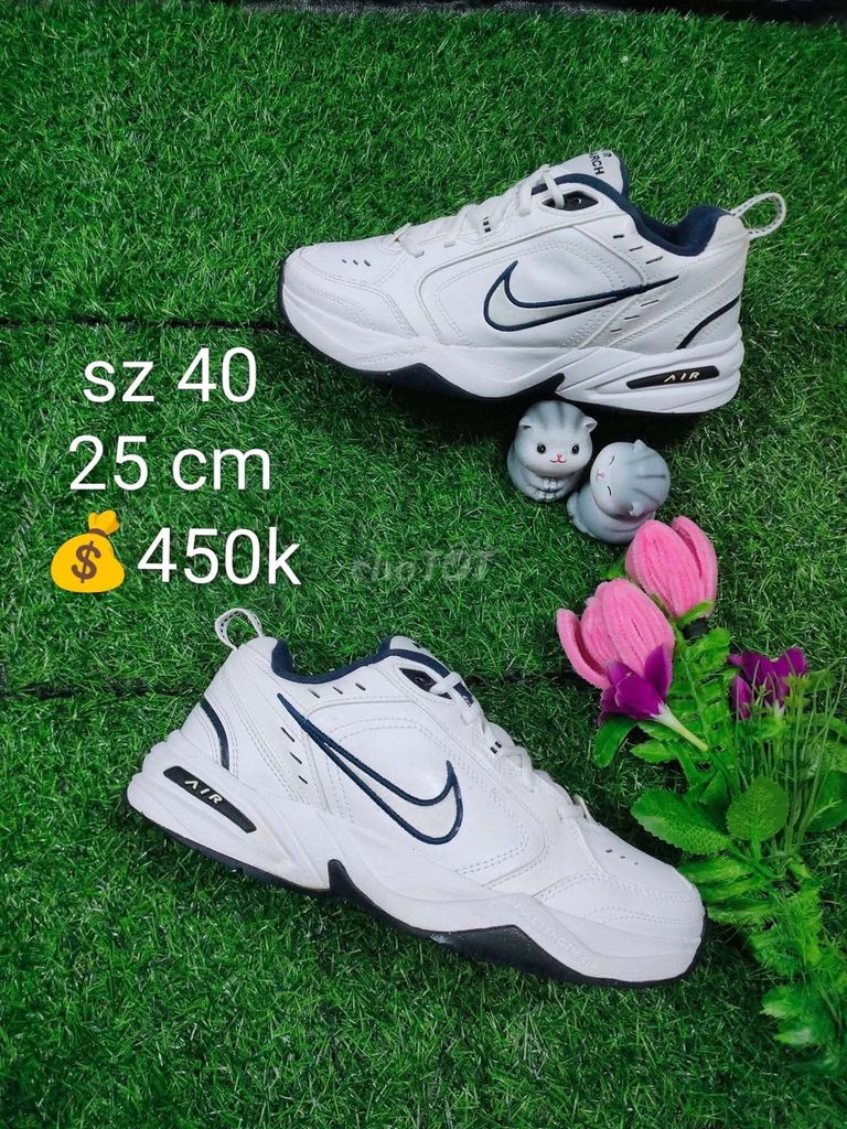 Giày thể thao Nike Air Monarch Nam Trắng. Mua bán Giày dép tại Thị xã Sơn Tây Hà Nội được đăng bởi Duong hình 1