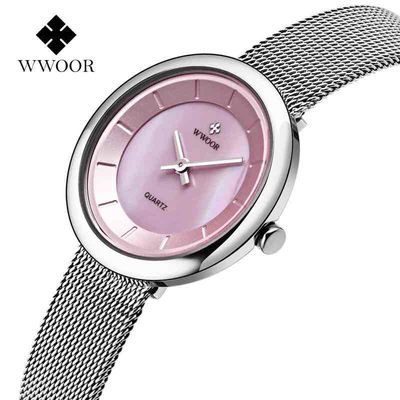Đồng hồ nữ chính hãng WW OO R 8820 - vàng, bạc