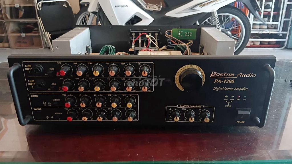 Amply Boston Audio PA-1300 Đen. Mua bán Tivi, Âm thanh tại Quận Ninh Kiều Cần Thơ được đăng bởi DAT KHOA  hình 1