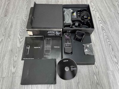Nokia 8800e Saphia Black LikeNew 99% Full Box