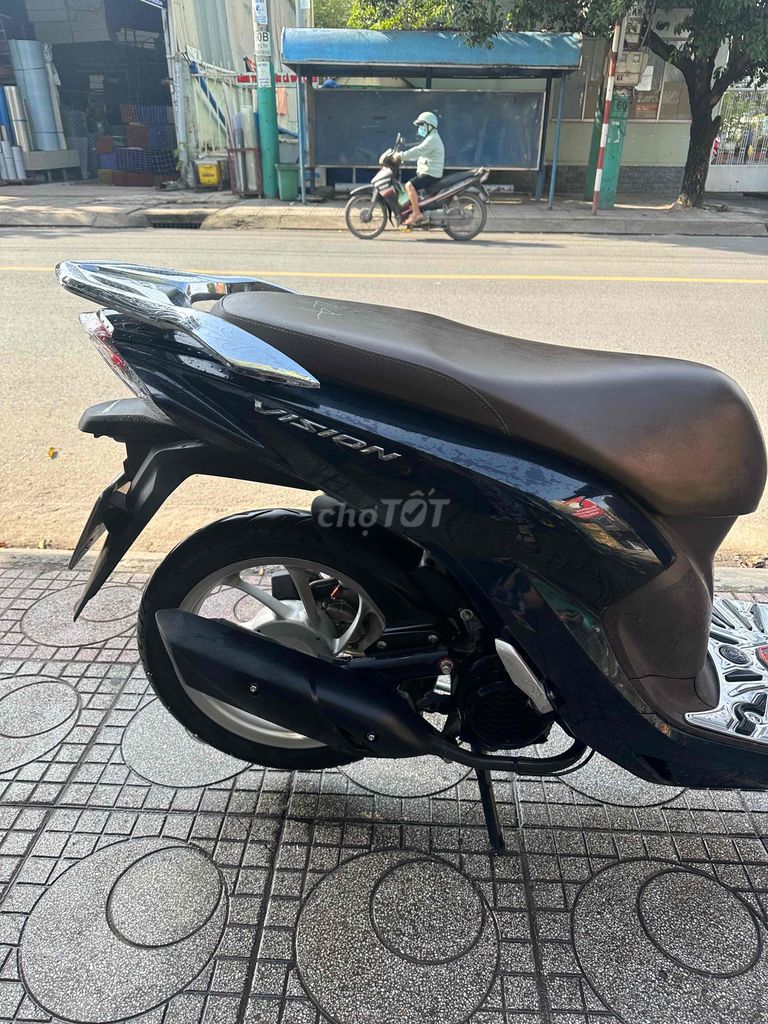 Honda Vision 2021 màu Đen. Mua bán Xe máy tại Thành phố Thuận An Bình Dương được đăng bởi xe máy phước thịnh hình 3