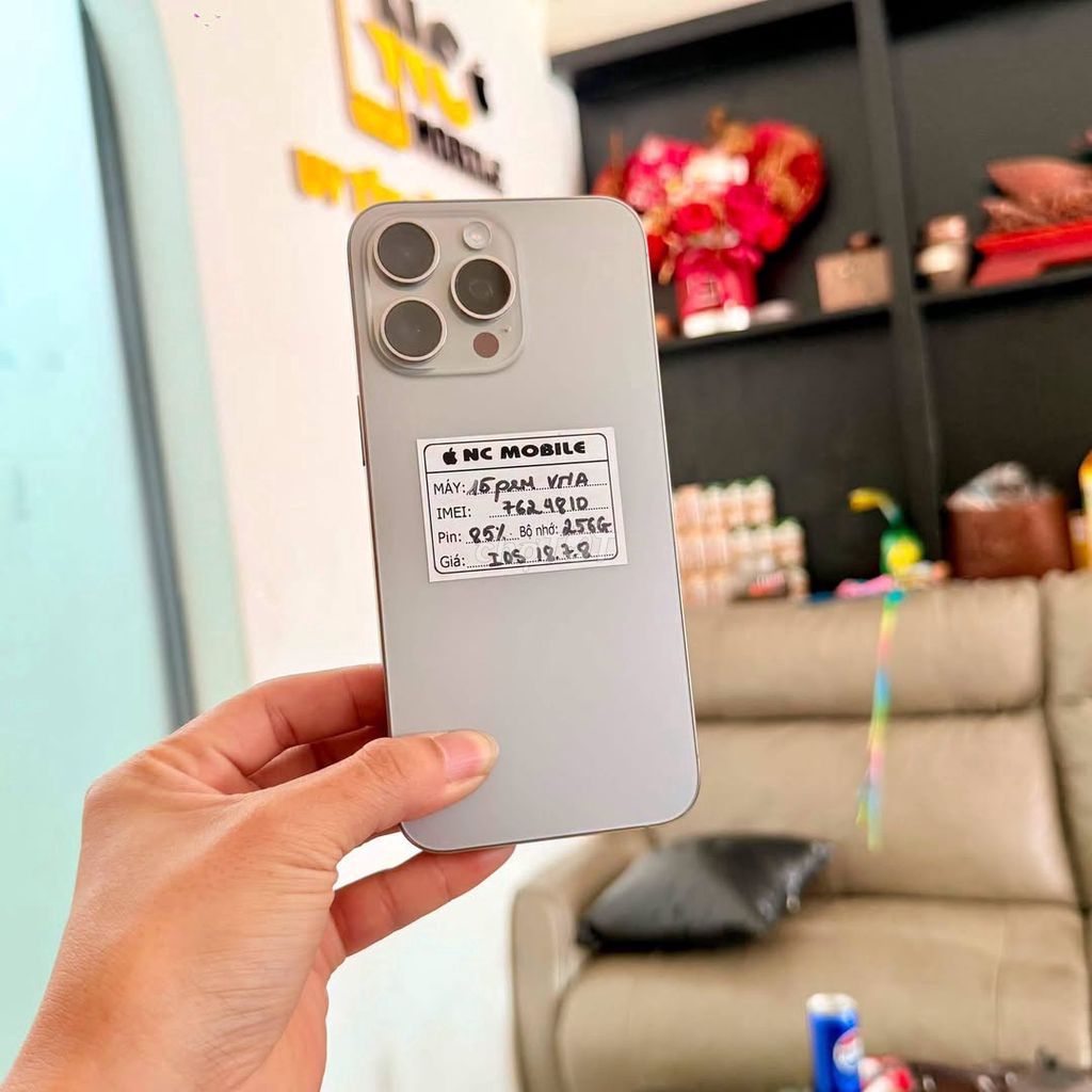 Apple iPhone 15 Pro Max 256GB Natural. Mua bán Điện thoại tại Quận Gò Vấp Tp Hồ Chí Minh được đăng bởi Hội Đồ Điện Tử hình 1