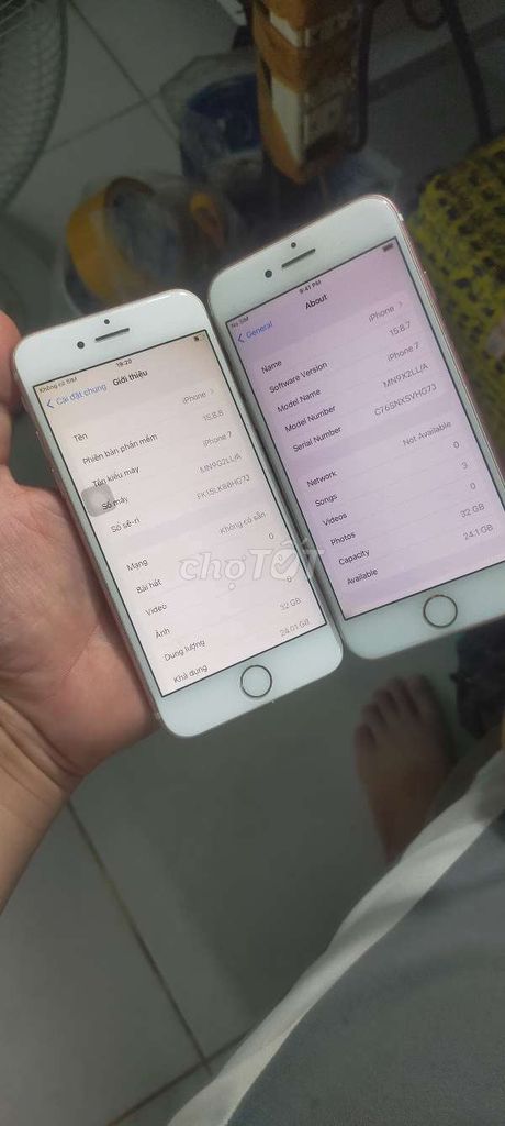 Apple iPhone 7 32GB Hồng Đã qua sử dụng. Mua bán Điện thoại tại Quận 7 Tp Hồ Chí Minh được đăng bởi điện thoại cỏ hình 1