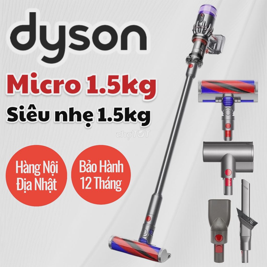 Máy hút bụi Dyson Micro 1.5 Kg Origin Trưng bày. Mua bán Nội thất, đồ gia dụng khác tại Quận 12 Tp Hồ Chí Minh được đăng bởi Mr Trực hình 1