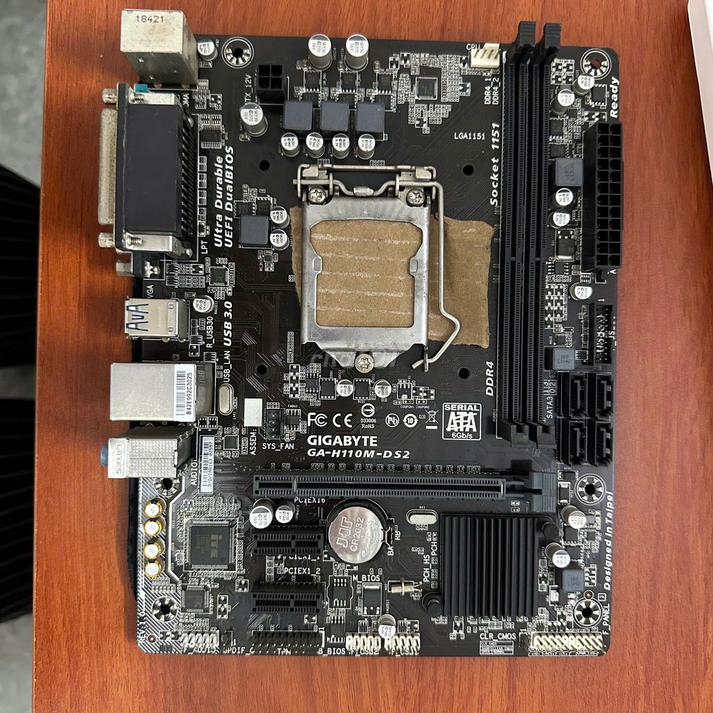 Mainboard Gigabyte GA-H110M. Mua bán Linh kiện (RAM, Card...) tại Huyện Đắk Mil Đắk Nông được đăng bởi Nguyễn Đăng Hùng hình 1