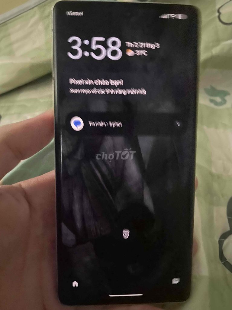 Google Pixel 7 Pro 128GB Xám Đốm màn. Mua bán Điện thoại tại Quận 3 Tp Hồ Chí Minh được đăng bởi Thư hình 1