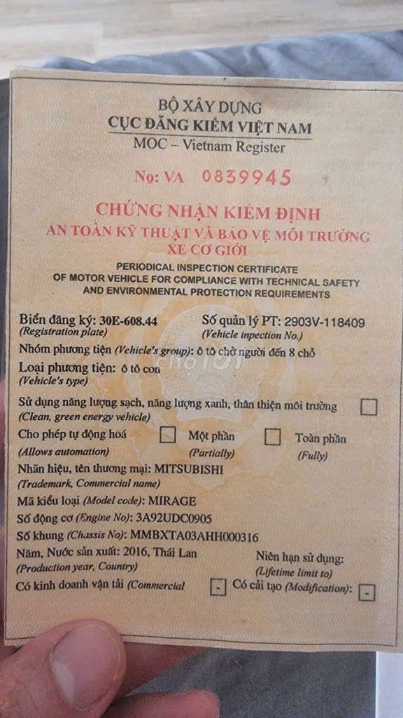 2016 1.2 CVT - 75000 km. Mua bán Ô tô tại Quận Đống Đa Hà Nội được đăng bởi Cá Nhân hình 6