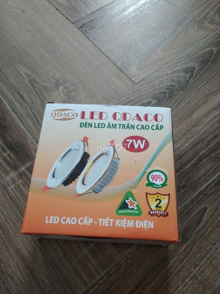 Đèn LED âm trần QDACO 7W. Mua bán Đèn tại Quận Hải Châu Đà Nẵng được đăng bởi Nguyen Hieu Hoa hình 1
