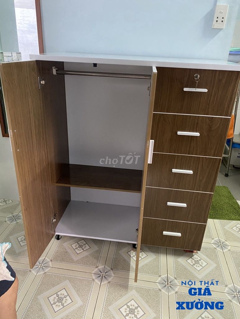 Tủ nhựa nâu óc chó mới - miễn ship ---- mới. Mua bán Tủ, kệ gia đình tại Quận 7 Tp Hồ Chí Minh được đăng bởi Nội Thất Giá Xưởng  hình 1