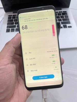 S9plus màn xanh yếu cổ cáp. Mua bán Điện thoại tại Quận 8 Tp Hồ Chí Minh được đăng bởi Ken Mobile