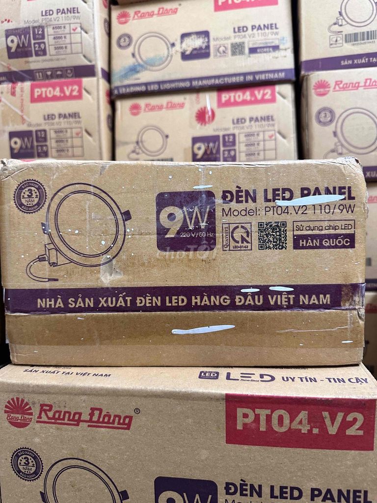 Đèn LED Panel Rạng Đông PT04.V2 9W